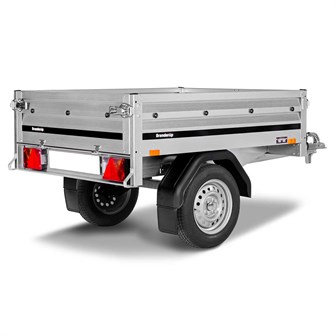 Lille trailer med stort ladmål og stor nyttelast